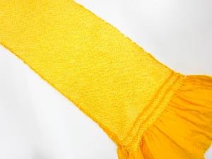 正絹　振袖用　絞り　帯揚げ